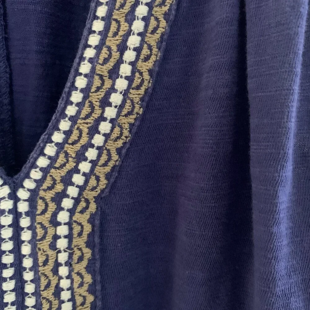 EUC Sonoma Embroidered Neckline Dress - Picture 2 of 5